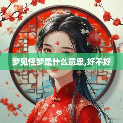 梦见怪梦是什么意思,好不好