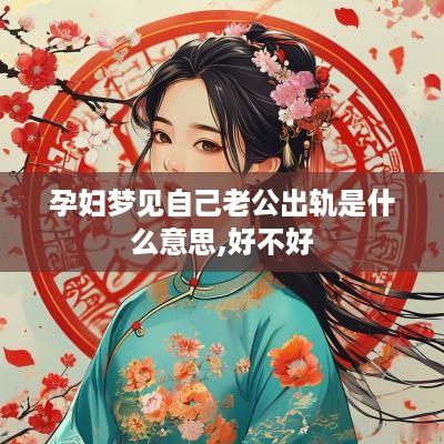 孕妇梦见自己老公出轨是什么意思,好不好