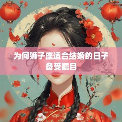 为何狮子座适合结婚的日子备受瞩目