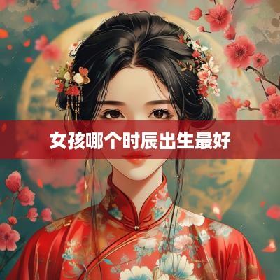 女孩哪个时辰出生最好