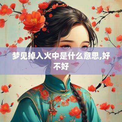 梦见掉入火中是什么意思,好不好