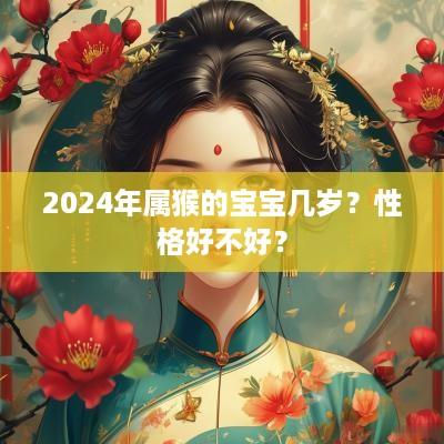 2025年属猴的宝宝几岁？性格好不好？