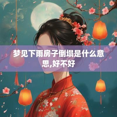 梦见下雨房子倒塌是什么意思,好不好