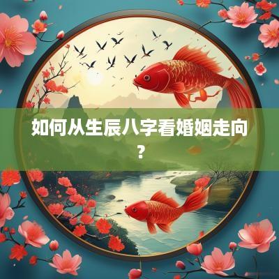 如何从生辰八字看婚姻走向？