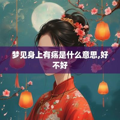 梦见身上有疡是什么意思,好不好