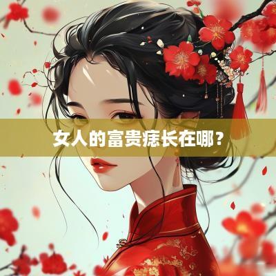 女人的富贵痣长在哪？