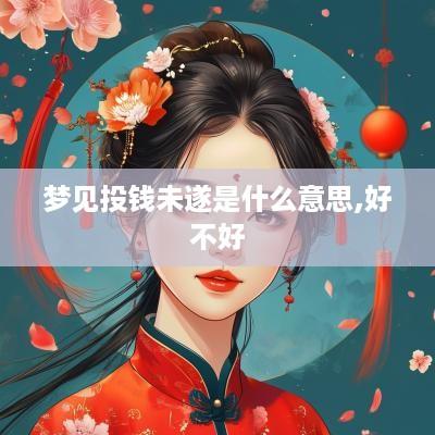 梦见投钱未遂是什么意思,好不好