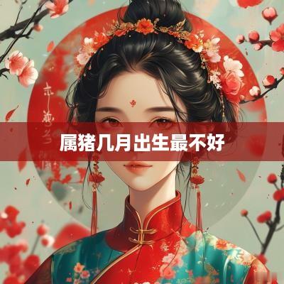 属猪几月出生最不好