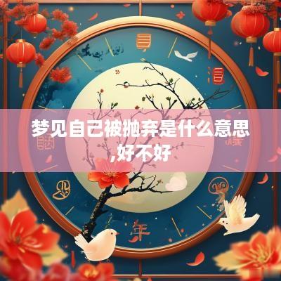 梦见自己被抛弃是什么意思,好不好