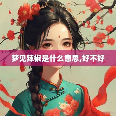 梦见辣椒是什么意思,好不好