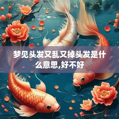 梦见头发又乱又掉头发是什么意思,好不好