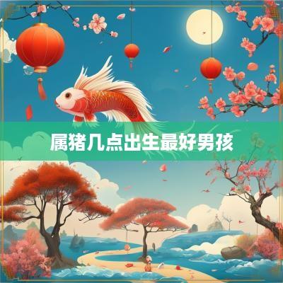 属猪几点出生最好男孩