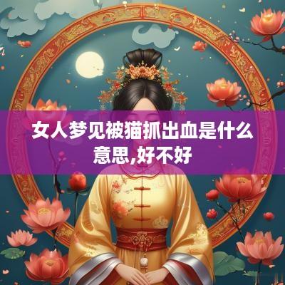 女人梦见被猫抓出血是什么意思,好不好
