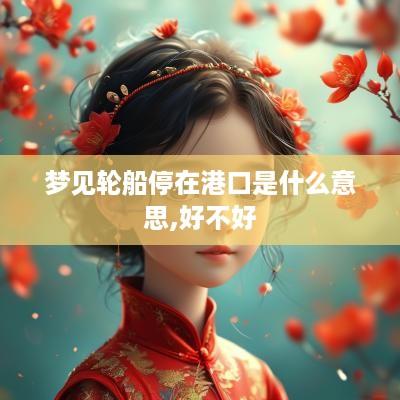 梦见轮船停在港口是什么意思,好不好