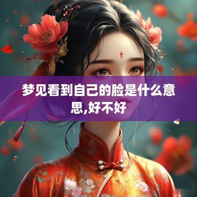 梦见看到自己的脸是什么意思,好不好