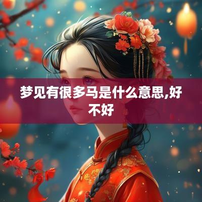 梦见有很多马是什么意思,好不好