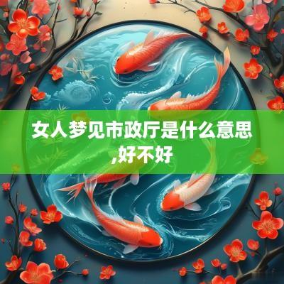 女人梦见市政厅是什么意思,好不好