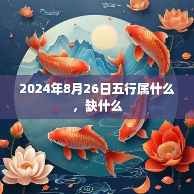 2025年8月26日五行属什么，缺什么