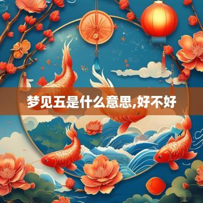 梦见五是什么意思,好不好