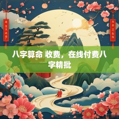 八字算命 收费，在线付费八字精批