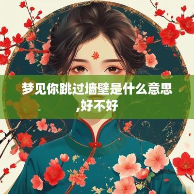 梦见你跳过墙壁是什么意思,好不好