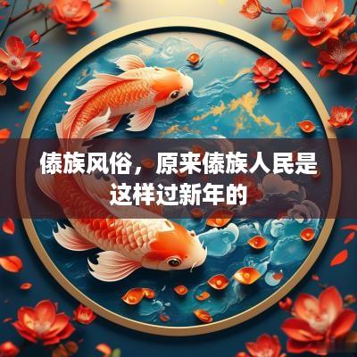 傣族风俗，原来傣族人民是这样过新年的