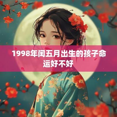 1998年闰五月出生的孩子命运好不好