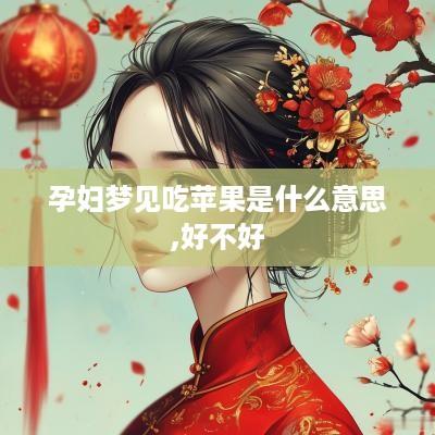 孕妇梦见吃苹果是什么意思,好不好