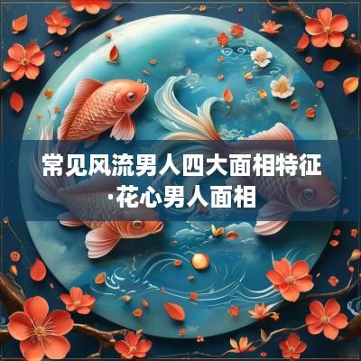 常见风流男人四大面相特征·花心男人面相