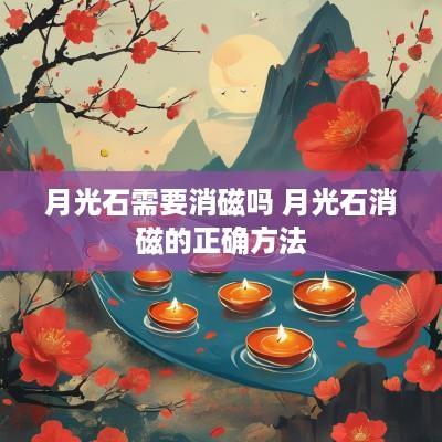 月光石需要消磁吗 月光石消磁的正确方法