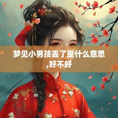 梦见小男孩丢了是什么意思,好不好