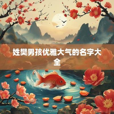 姓樊男孩优雅大气的名字大全