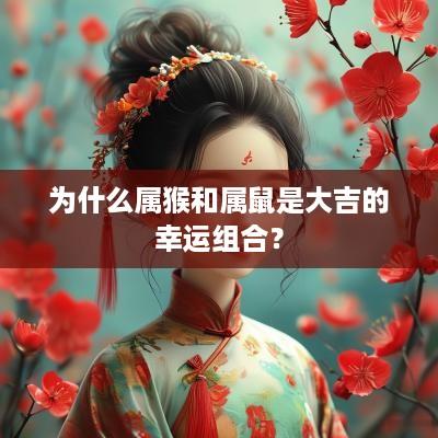 为什么属猴和属鼠是大吉的幸运组合？