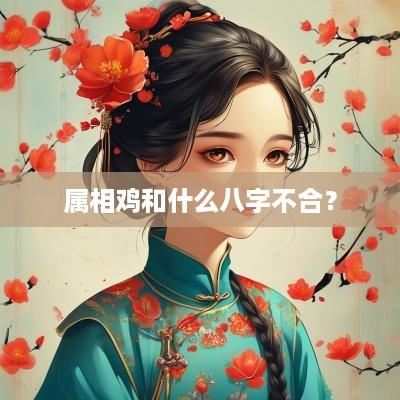 属相鸡和什么八字不合？