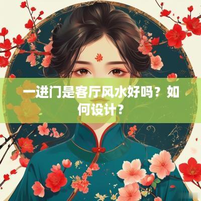 一进门是客厅风水好吗？如何设计？