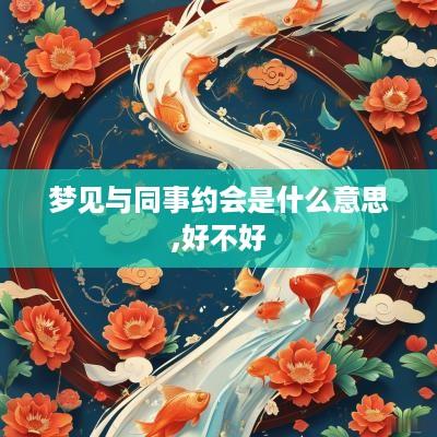 梦见与同事约会是什么意思,好不好