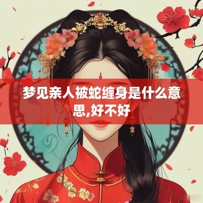 梦见亲人被蛇缠身是什么意思,好不好