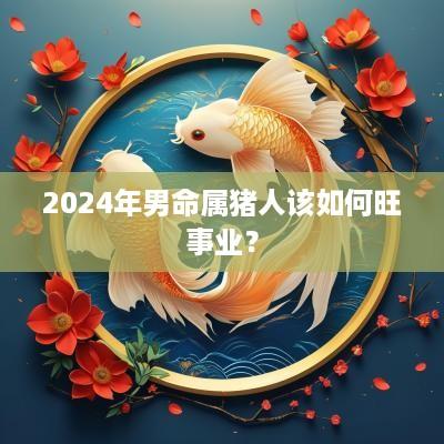 2025年男命属猪人该如何旺事业？