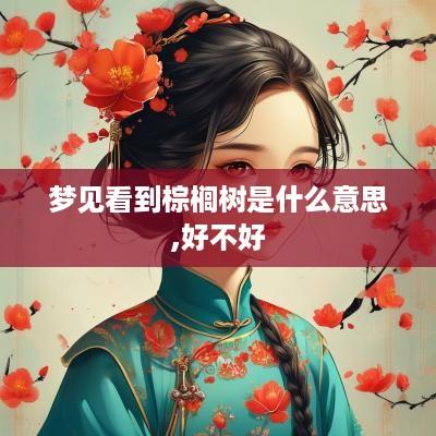 梦见看到棕榈树是什么意思,好不好