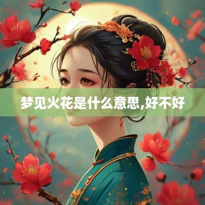 梦见火花是什么意思,好不好