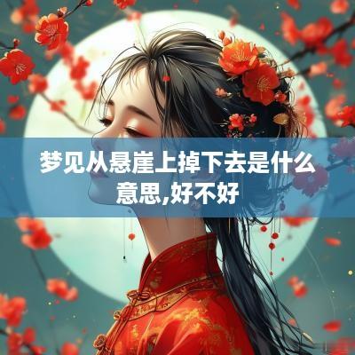 梦见从悬崖上掉下去是什么意思,好不好