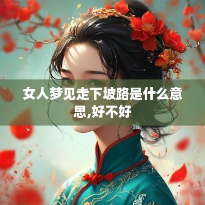 女人梦见走下坡路是什么意思,好不好