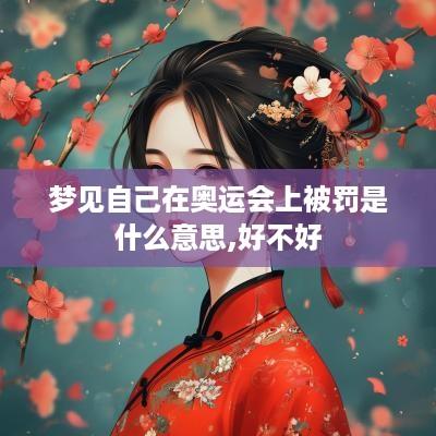 梦见自己在奥运会上被罚是什么意思,好不好