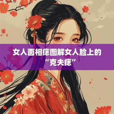女人面相痣图解女人脸上的“克夫痣”