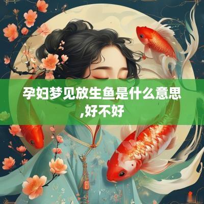 孕妇梦见放生鱼是什么意思,好不好