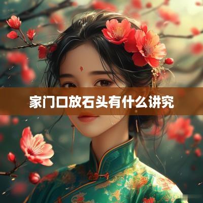 家门口放石头有什么讲究