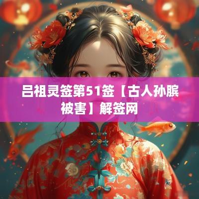 吕祖灵签第51签【古人孙膑被害】解签网