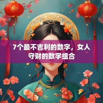 7个最不吉利的数字，女人守财的数字组合