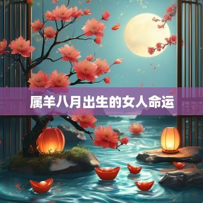 属羊八月出生的女人命运