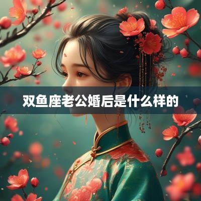 双鱼座老公婚后是什么样的